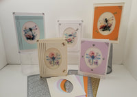 GlitterFilm and Vintage Hue 4 Card Kit Dragonfly Beauty