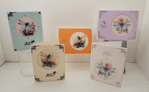 Dragonfly Beauty Squares 2 Vintage Hue Acetate