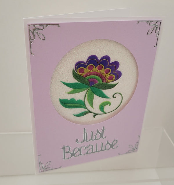 Embroidery Stiches Vintage Hue Acetate