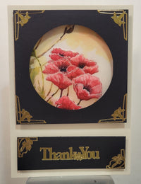 Vintage Hues Vellum, Floral 13 Squares