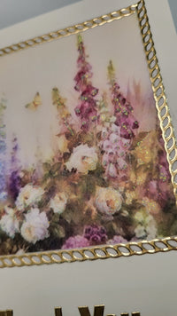 Vintage Hues Vellum, Floral 13 Squares