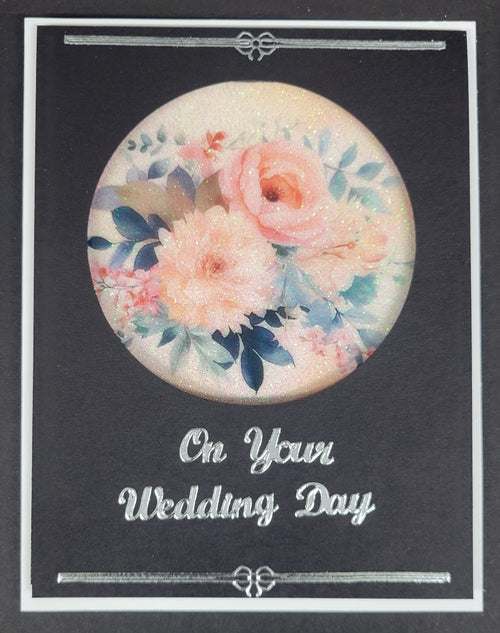 On Your Wedding Day Outline Sticker  DD2178