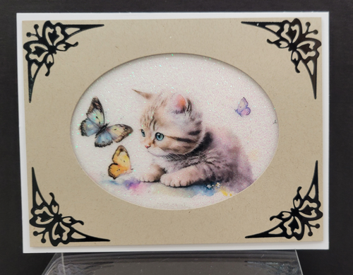 Corners "Samantha" Outline Sticker  DD6570