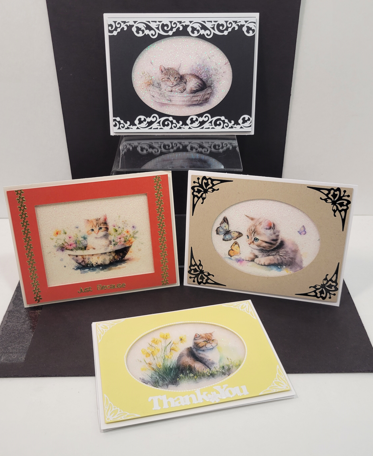 Garden Cats Vintage Hue Acetate