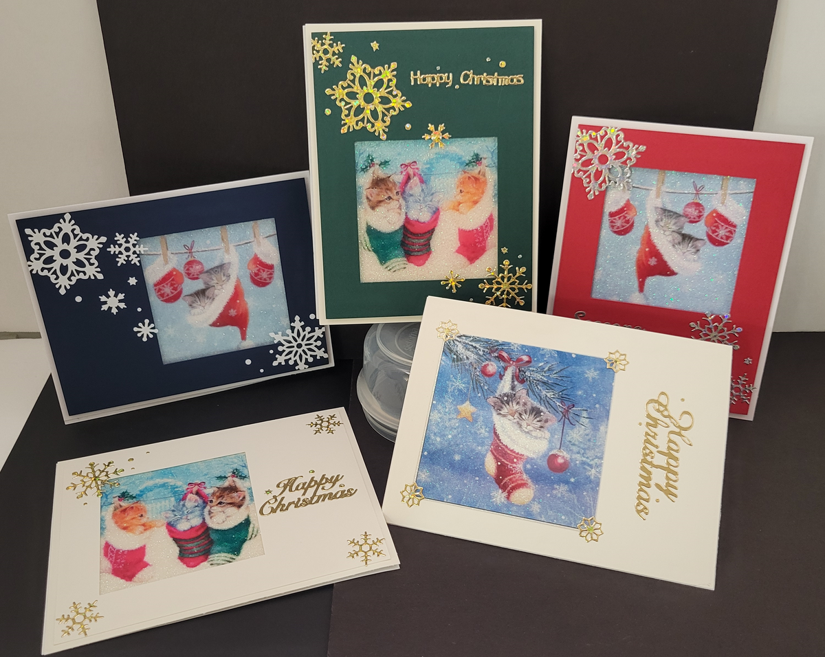 Various Happy - Merry Christmas Outline Sticker  2.355