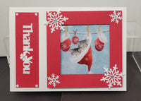 Snowflakes Outline Sticker 4010