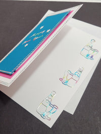Happy New Year Outline Sticker DD2703