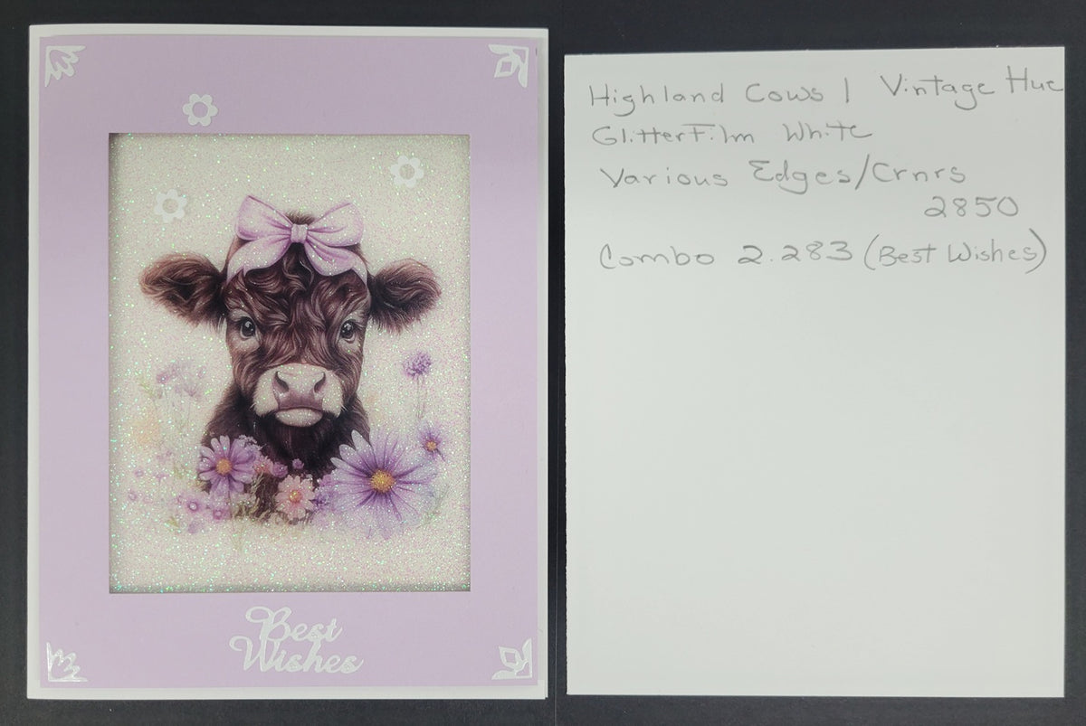 Highland Cows 1 Vintage Hue Acetate