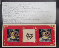 Holiday Wishes Cottages Slimline Vintage Hue Acetate