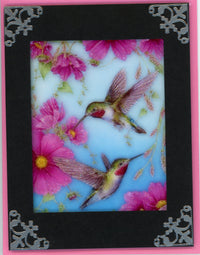 Hummingbirds 1, Vintage Hue Acetate