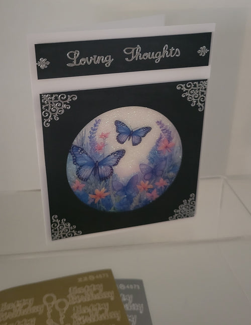 Joan's Butterfly Garden Vintage Hue Acetate