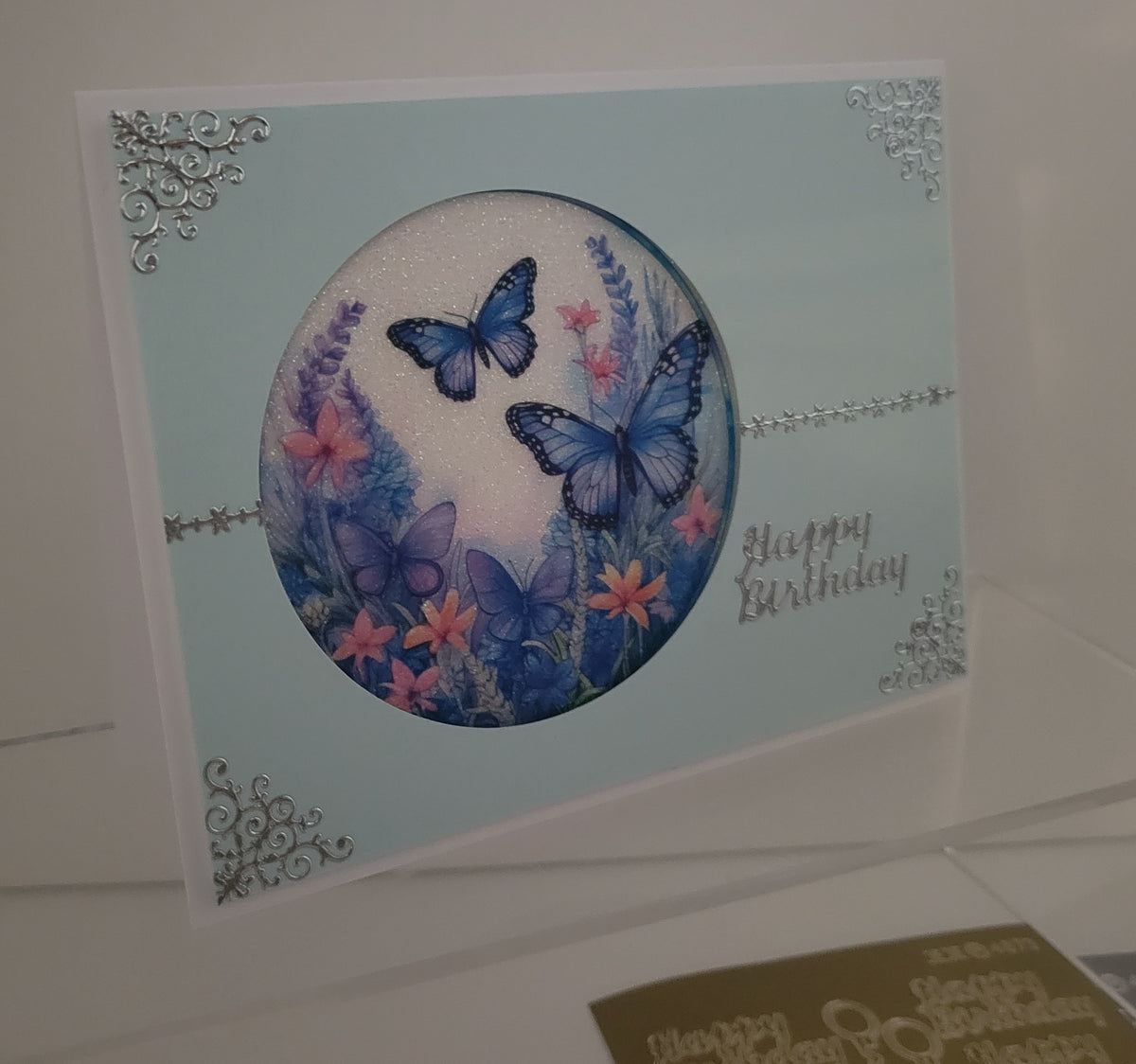 Joan's Butterfly Garden Vintage Hue Acetate