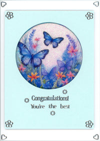 Joan's Butterfly Garden Vintage Hue Acetate