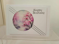 GlitterFilm and Vintage Hue 4 Card Kit Magnolia Dreams Rounds 1