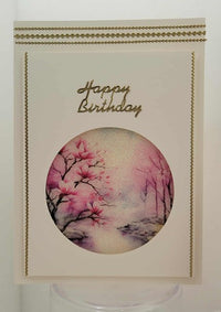 GlitterFilm and Vintage Hue 4 Card Kit Magnolia Dreams Rounds 1