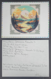 Mountain Streams Rounds 2, Vintage Hue Acetate