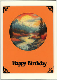 GlitterFilm and Vintage Hue 4 Card Kit Mtn. Streams Rounds 2