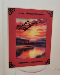 GlitterFilm and Vintage Hue 12 Card Kit Quiet Reflections