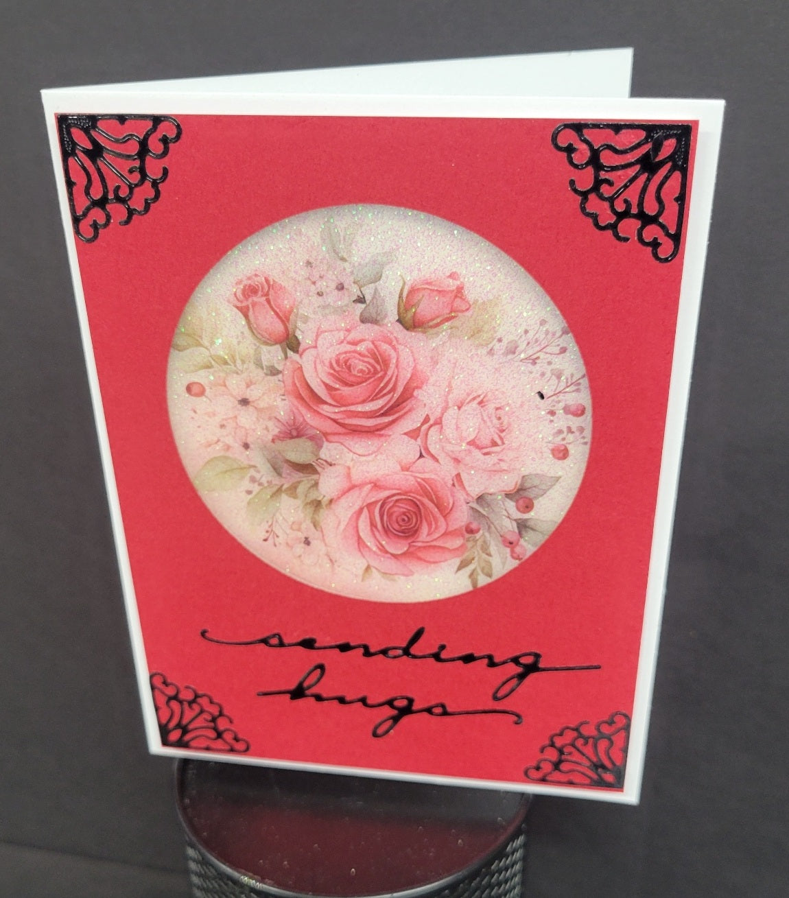 Rose Floral Rounds, Vintage Hue Acetate