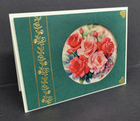 Rose Floral Rounds, Vintage Hue Acetate