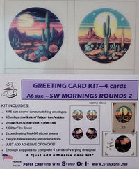 GlitterFilm and Vintage Hue 4 Card Kit SW Mornings Rounds 2