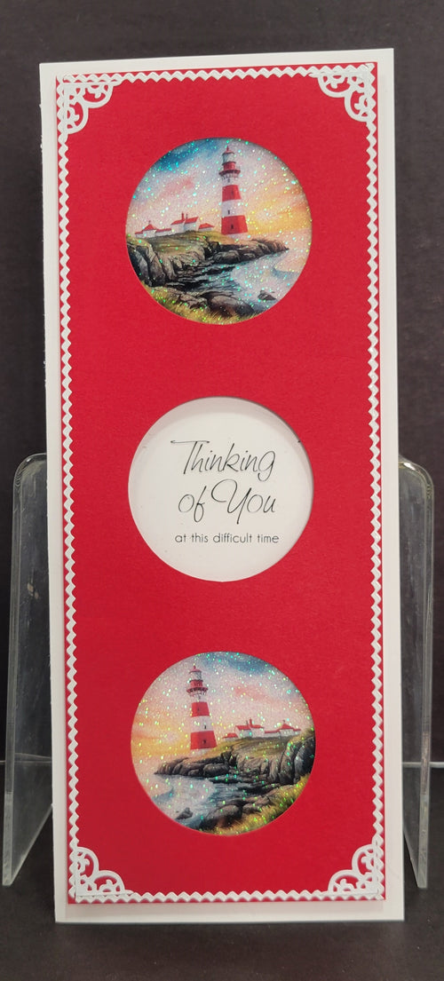 Seascape Rounds Special Thoughts Slimline Vintage Hues Acetate