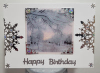 Winter Whites Squares Vintage Hue Acetate