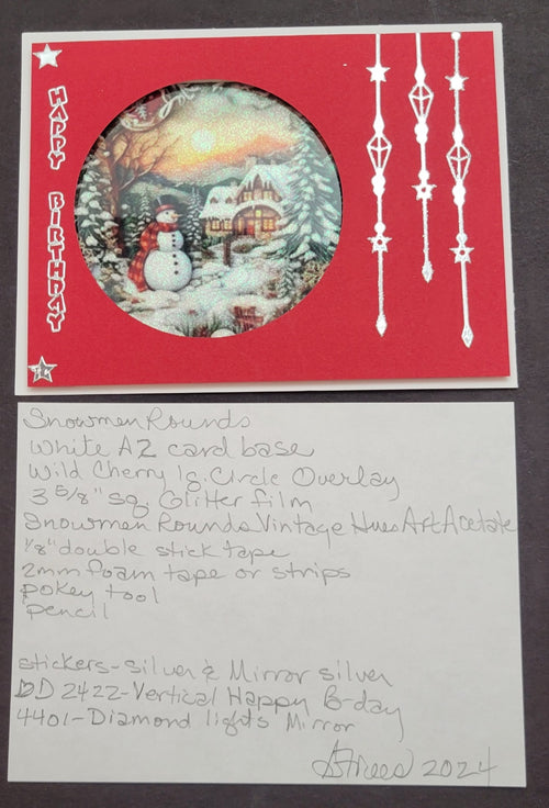 Diamond Light Border Outline Sticker  4401