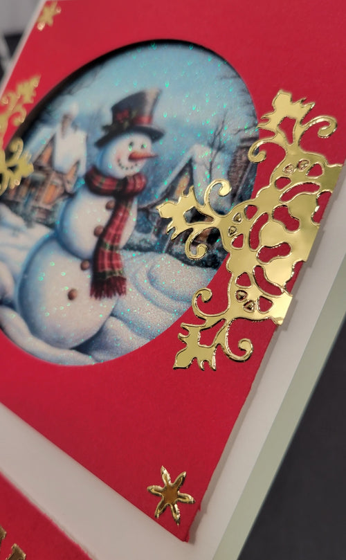 Snowflake Outline Sticker  (2472) 3182