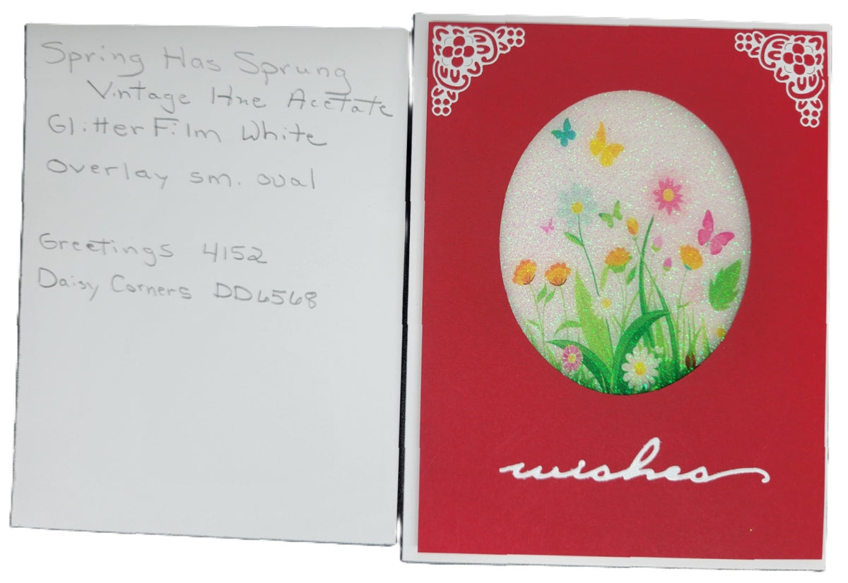 Spring Has Sprung Vintage Hue Acetate