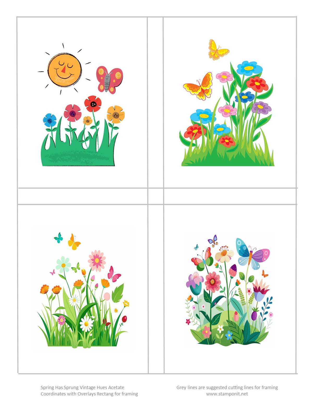 Spring Has Sprung Vintage Hue Acetate