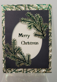 Spruce Boughs Outline Sticker  3784