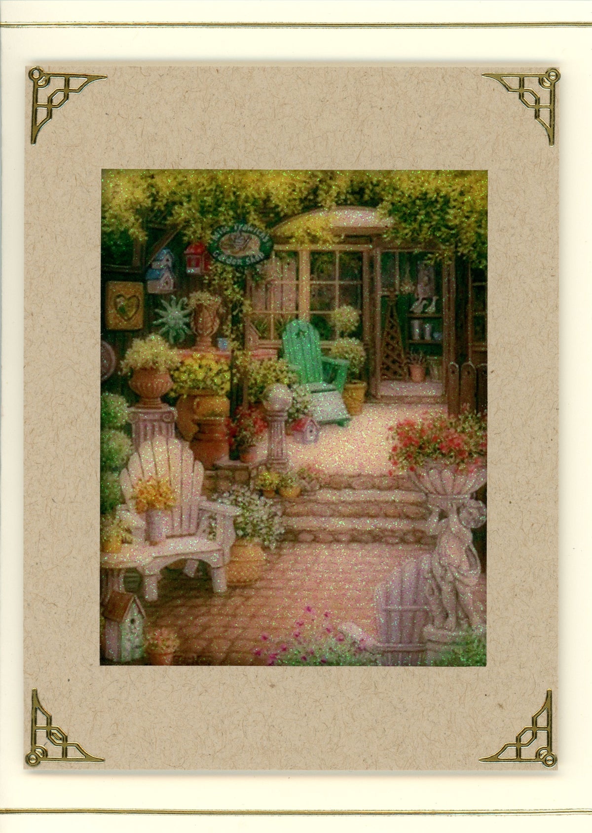 GlitterFilm and Vintage Hue 4 Card Kit The Garden Shop