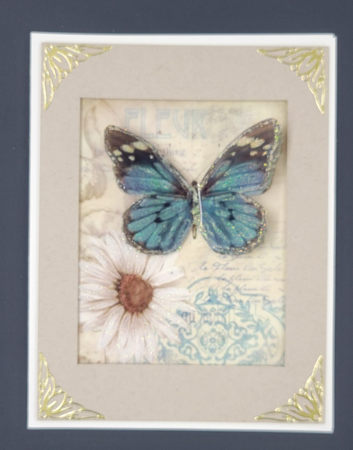 Vintage Butterflies 2, Vintage Hue Acetate