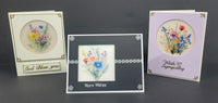 Wildflower Bouquet Squares, Vintage Hue Acetate