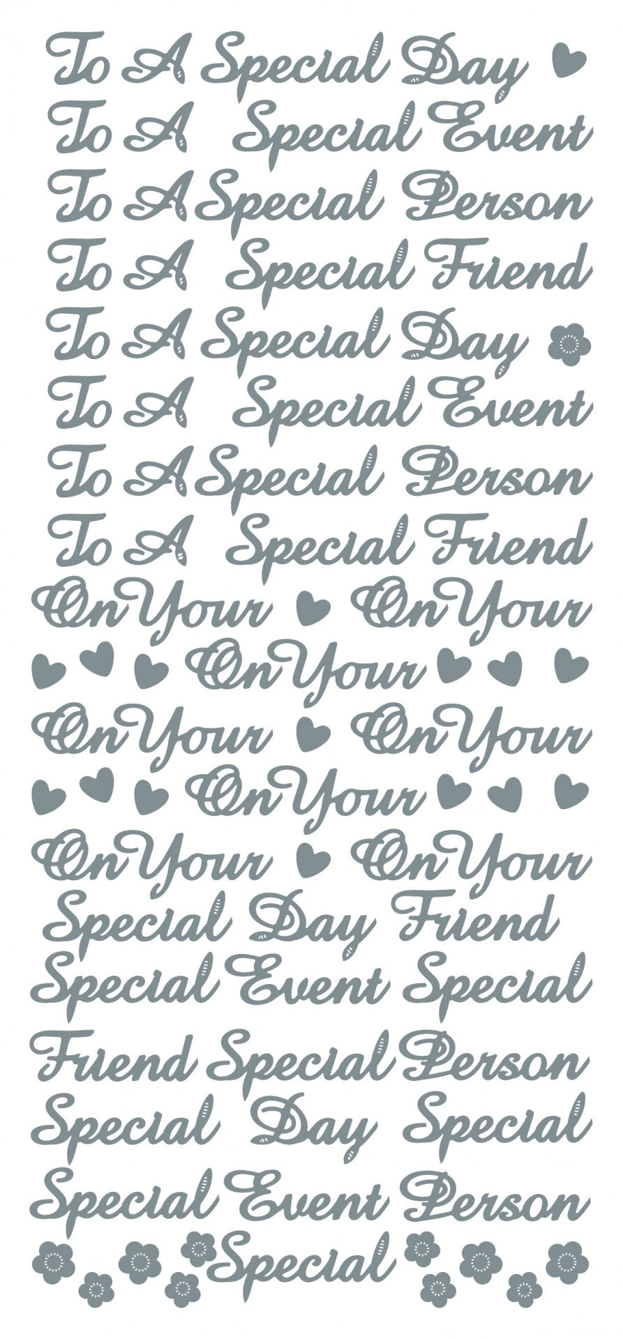 To A Special Friend Outline Sticker  1.665