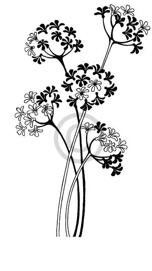 Crossing Chrysanthemums Cut-N-Create Print AS-1511CCP