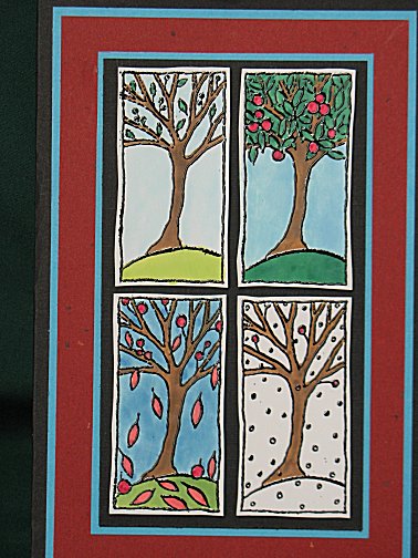 Changing Seasons Cut-N-Create Print  AS-1573CCP