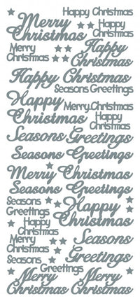 Various Happy - Merry Christmas Outline Sticker  2.355