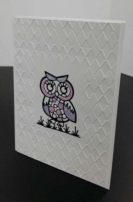 Owls Outline Sticker  3445