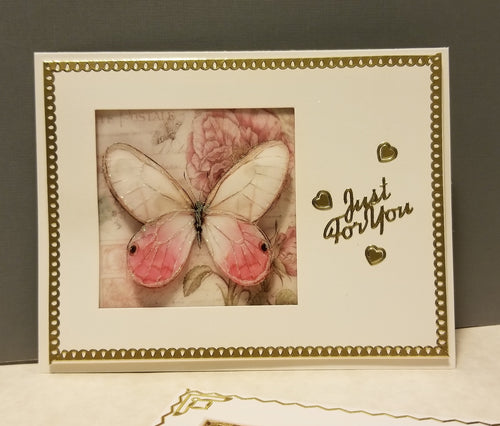 Vintage Hues Vellum, Butterfly Postale