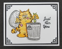 Alley Cat Stamp 13503 O