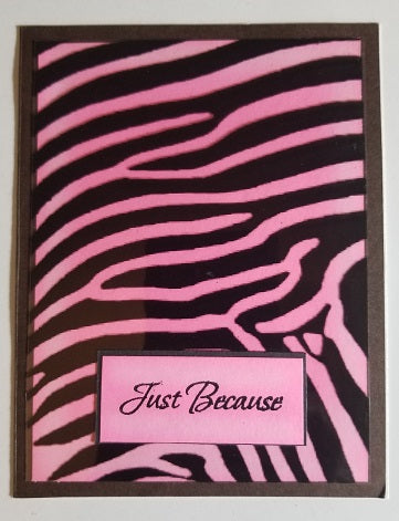Zebra Art Acetate Background