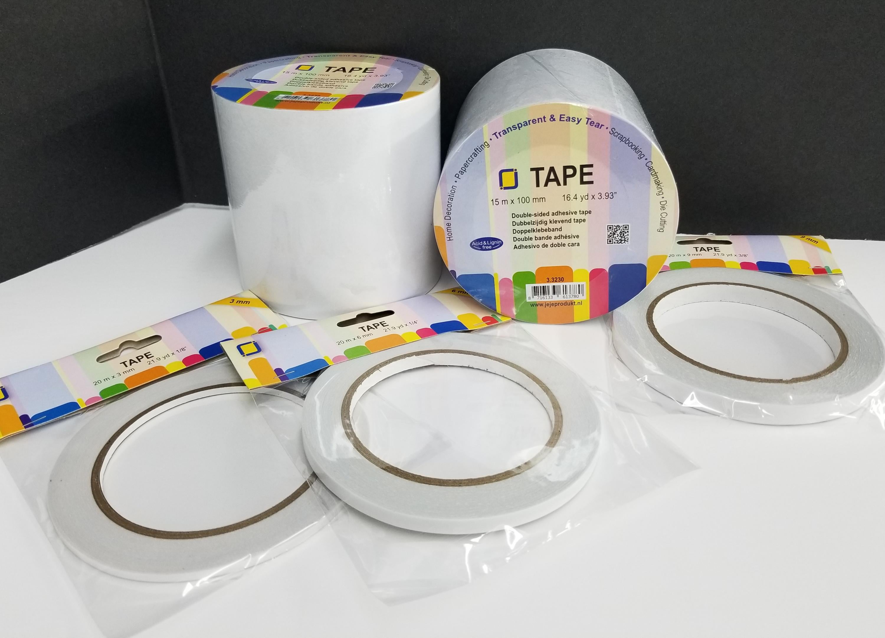 Wide double sided on sale sticky tape