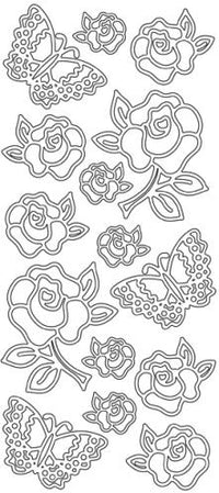Outline Sticker Collection 1 (14 sheets various designs)