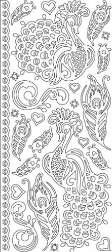 Outline Sticker Collection 1 (14 sheets various designs)
