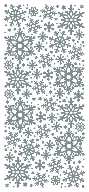 Snowflakes Outline Sticker 4010