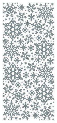 Snowflakes Outline Sticker 4010