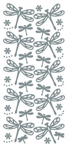 Dragonfly, small Outline Sticker  4605