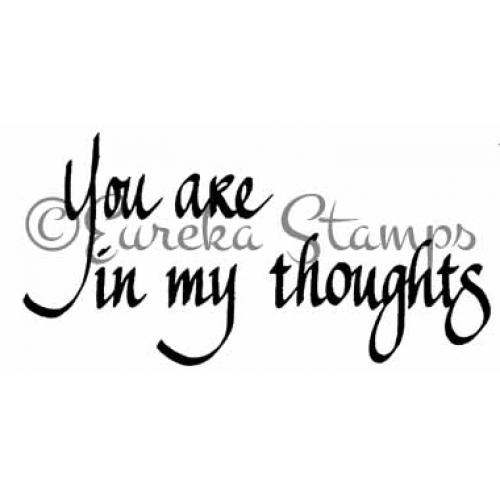 In My Thoughts Stamp  ES 4809